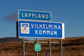 Grenze zu Lappland